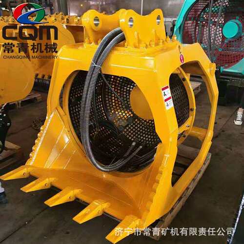 挖掘机挖斗矿用岩石斗土方斗各种异型斗梯形斗贝壳斗铣挖机