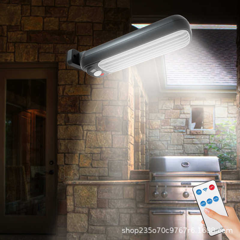 新款太阳能户外庭院灯LED人体感应路灯 家用墙壁照明遥控壁灯,五金/工具,太阳能灯,淘宝优惠券,粉丝福利购,淘宝优惠卷