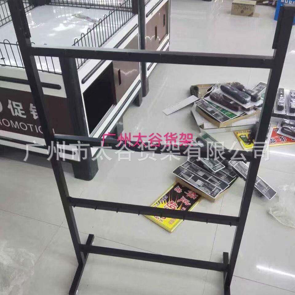 服装店落地皮带展示架皮带腰带人型货架T型皮带陈列架钱包架