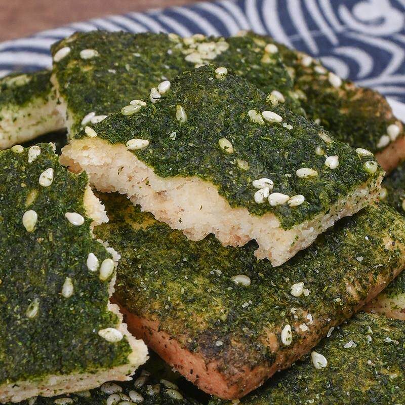 宁波海苔饼500g 老宁波苔菜饼千层酥饼浙江特产中式糕点