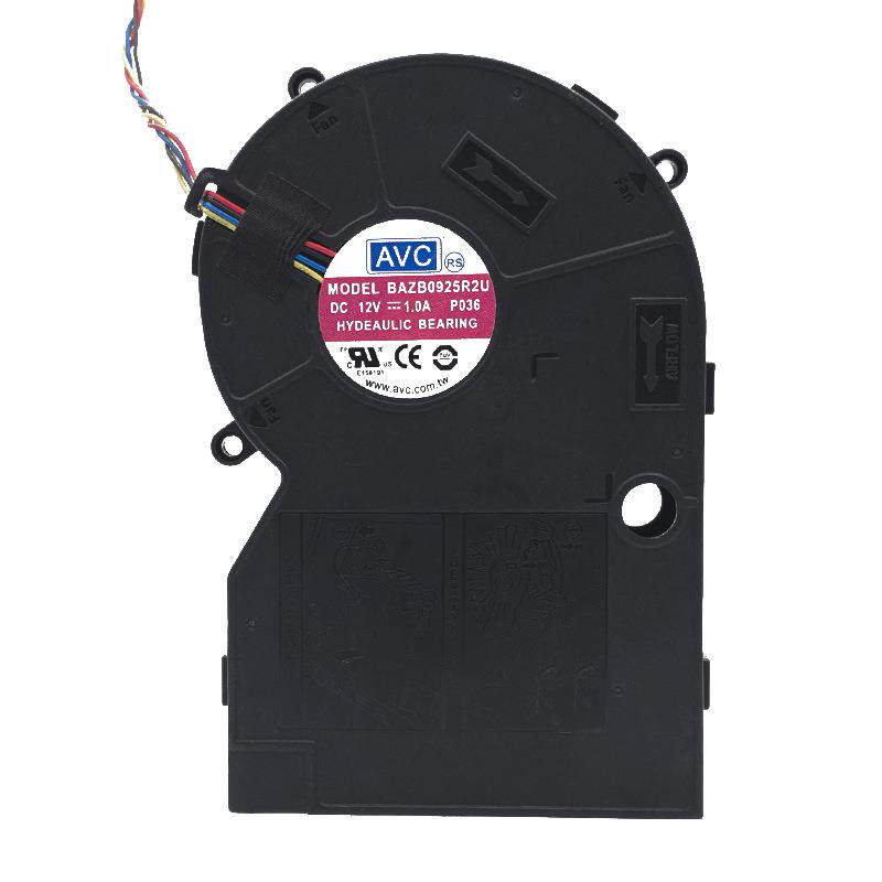 AVC BAZB0925R2U 12V 1A 9cm 一体机散热风扇鼓风机CPU侧吹风扇