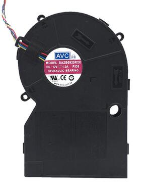 AVC BAZB0925R2U 12V 1A 9cm 一体机散热风扇鼓风机CPU侧吹风扇