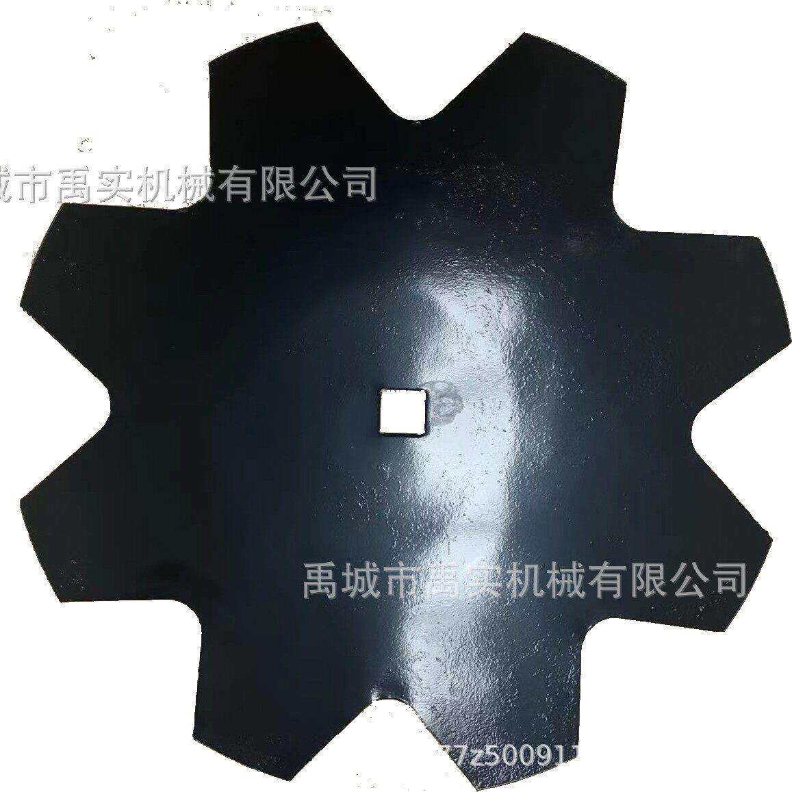 大量供应大犁耙片65Mn弹簧钢犁片圆盘耙片缺口耙片松土铲各种配件