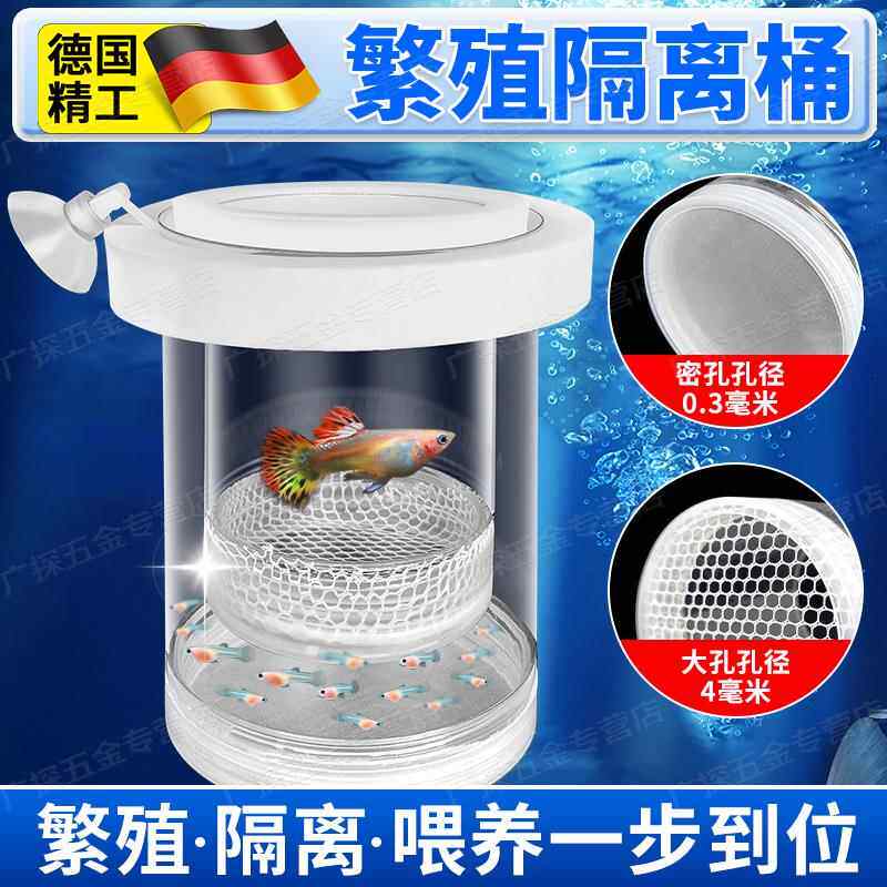 鱼缸繁殖隔离盒孔雀鱼小鱼鱼苗分隔网凤尾鱼专用孕母鱼生产孵化器
