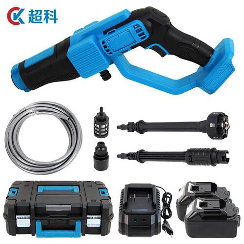 大功率锂电洗车机DW牧田款高压洗车水枪家用便携充电式清洗神器
