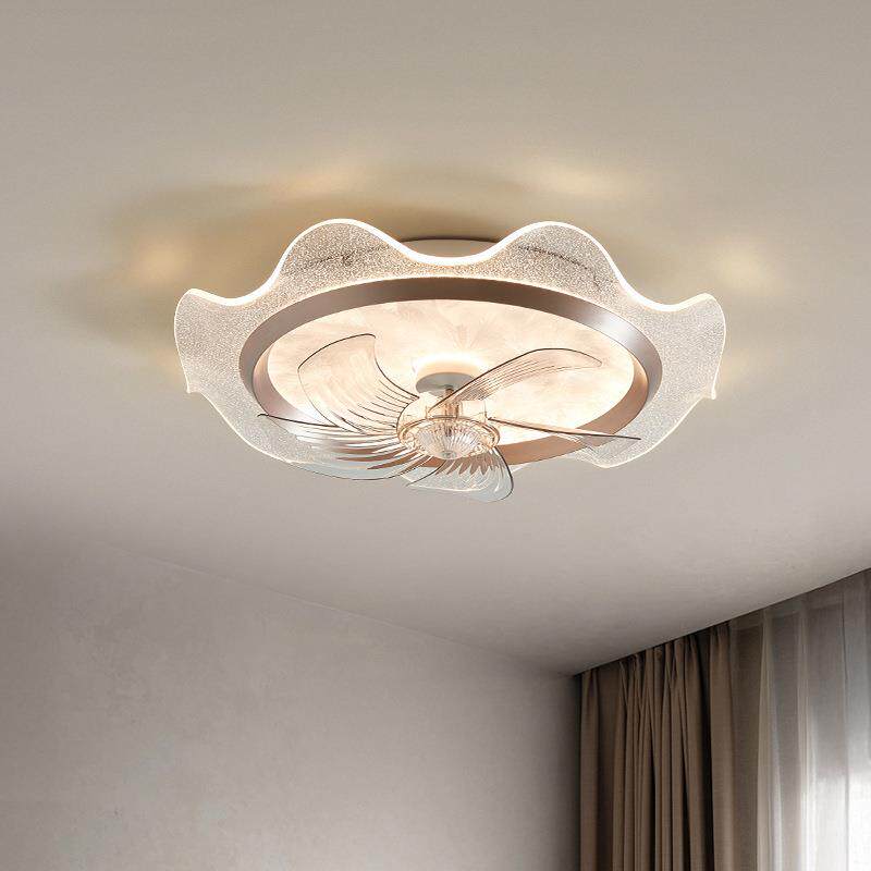 风扇灯一体2024年新款客厅餐厅卧室中山灯具轻奢主卧吸顶灯电扇灯