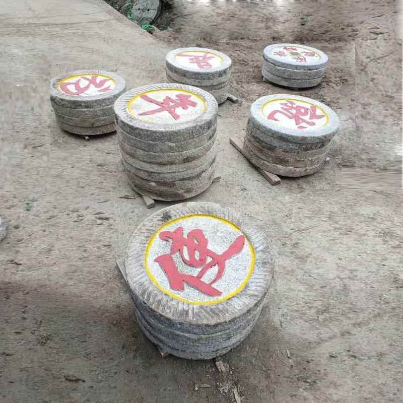 厂家仿古青石磨盘 别墅老院子景点摆件 传统花岗岩大理石石雕磨盘