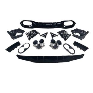 适用奔驰A级W177A180A200A2202019AMG尾唇尾喉改装