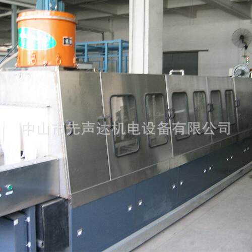 不锈钢配件大型通过式超声波清洗机工业压喷淋清洗设备全自动