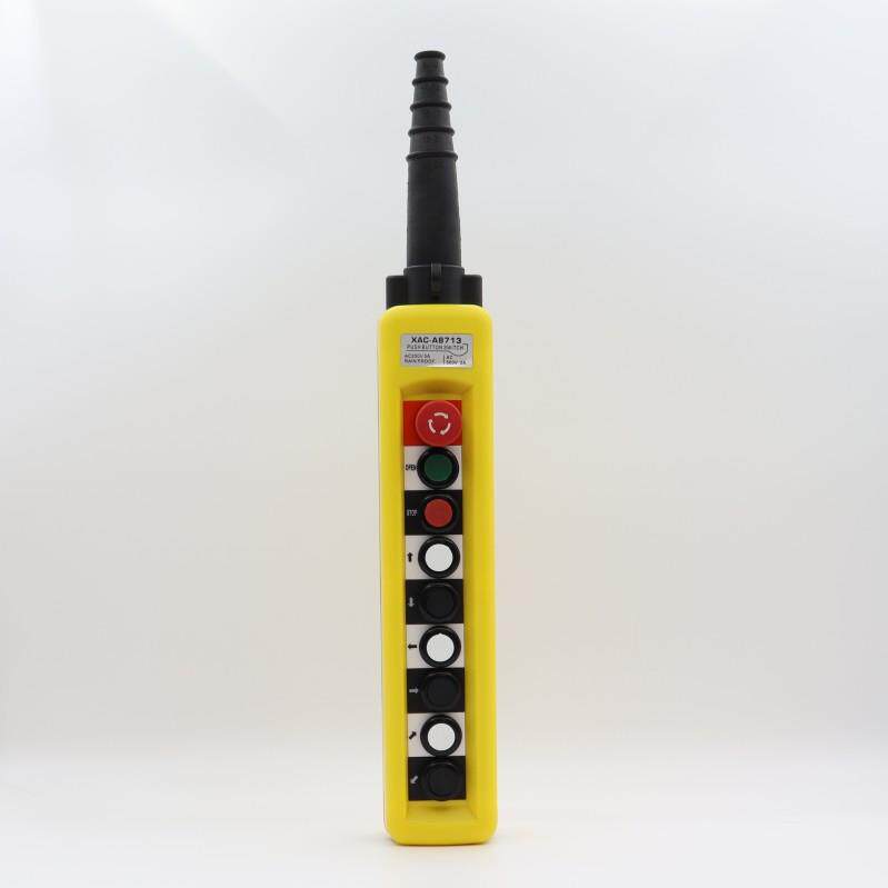 出口型急停按钮控制开关XAC-A8713吊机起重控制开关行车开关a8713