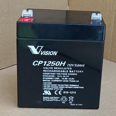 VISION威神蓄电池CP12240 CP1250H 6FM55 6FM100 12v5ah24ah55a9a