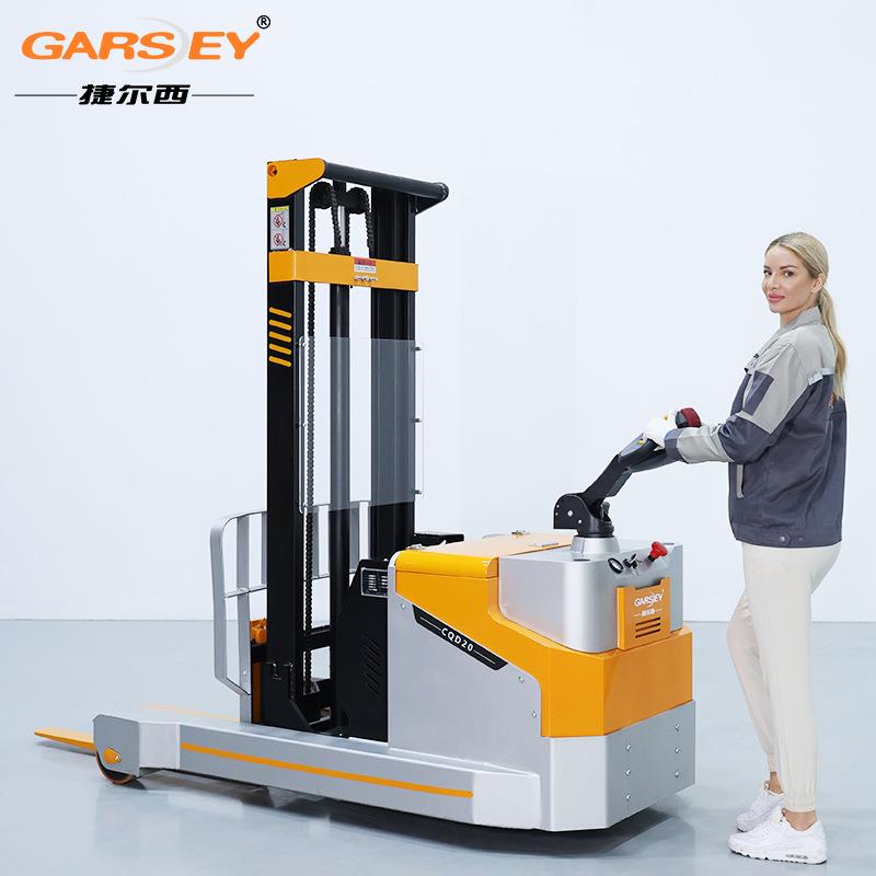 无腿叉车堆高车小型平衡重液压搬运装卸货1.5T2吨电动前移式叉车