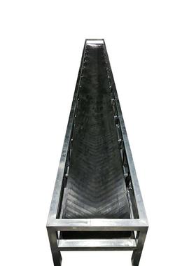 建筑大RD-P1100型皮带升降不锈3钢输送机 沙600m子m宽皮带传送带