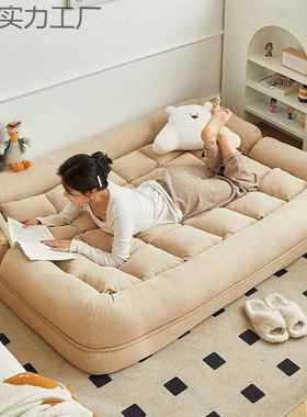 狗窝双人折叠小户简型小沙发家用女懒人沙发简ODA具家阳台卧易室