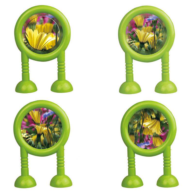 科学实验玩具幼儿园光学教具实验器材凸透镜凹透镜凸面镜凹面镜