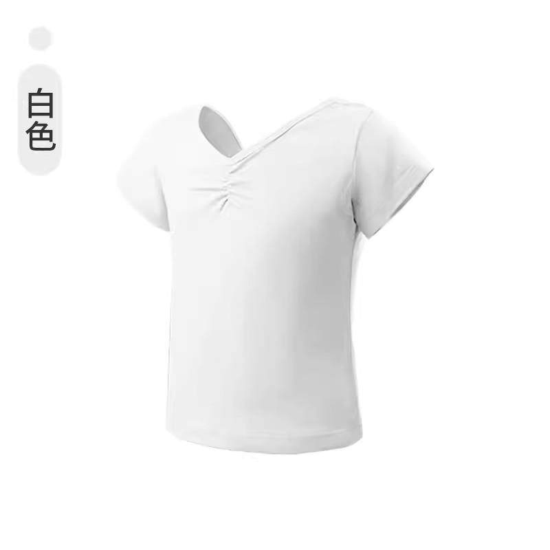 正品方舞蹈表演华儿童短袖短裤t恤现代舞伊梦歌练同款儿服童习服