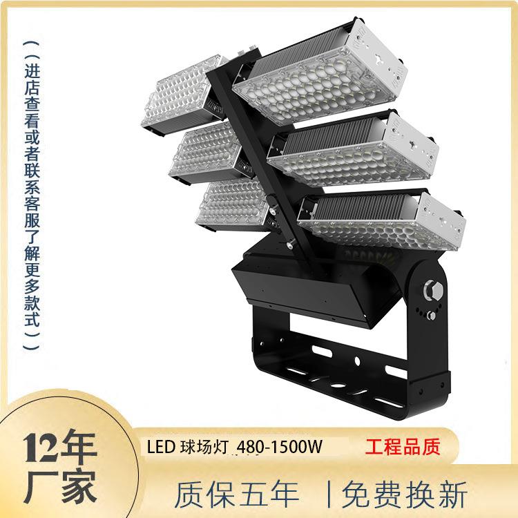 球场植物灯高杆灯投射灯可调角度独立摇头变形金刚户外草坪补光灯