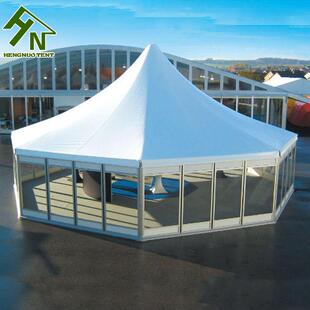 多边形铝合金帐篷适用于商业会议中心餐厅餐饮篷房广州工厂tent