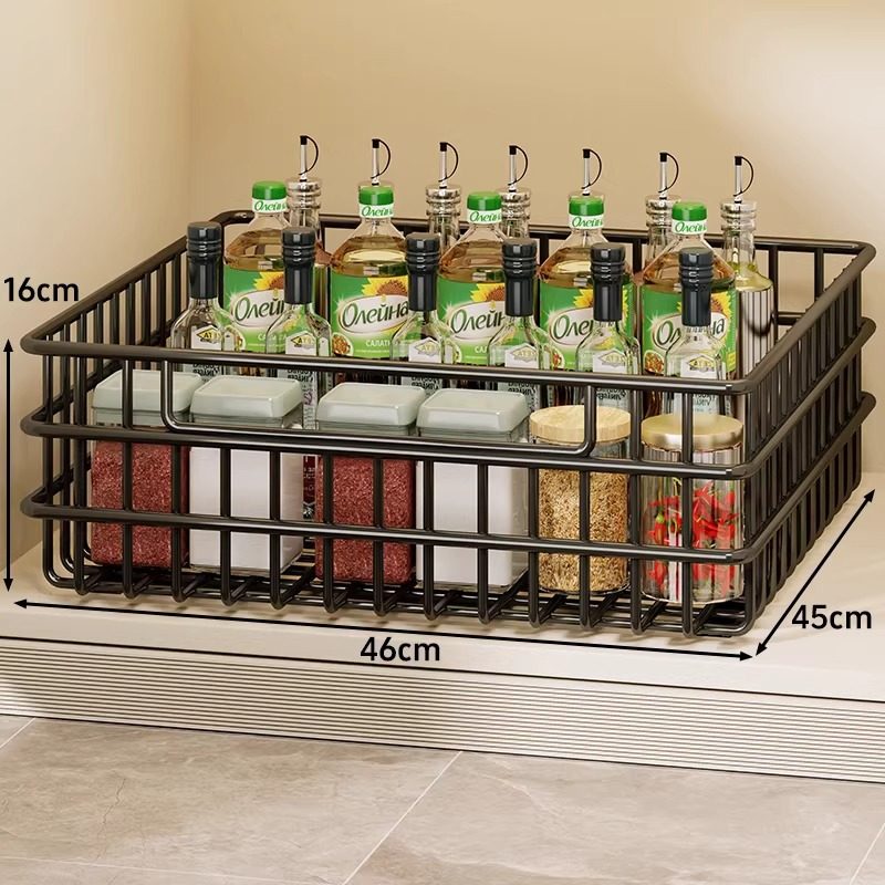 厨房抽拉式置物架下水槽柜内分层拉篮橱柜抽屉碗碟调料果蔬收纳筐,厨房/烹饪用具,抹布架/厨房清洁收纳架,淘宝优惠券,粉丝福利购,淘宝优惠卷