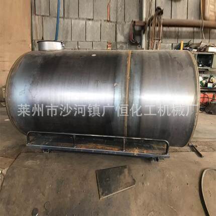 洒水罐车载储水罐园林绿化水车用碳钢罐体不锈钢卧式厂家