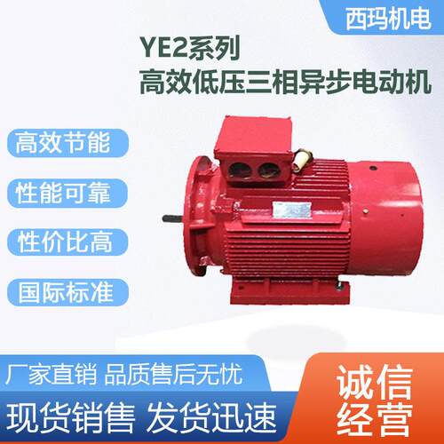 西安西玛电机YE2-100L1-4极2.2WB5侧右1480r交流三相异步电动机