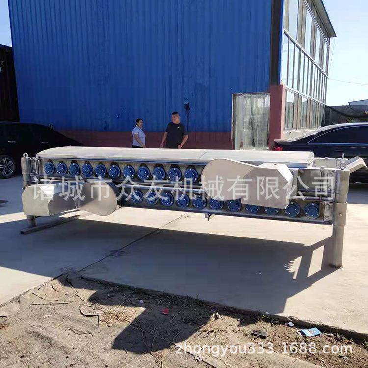 众友牌 平板卧式大型家禽脱毛机 不锈钢卧式34辊脱毛机1