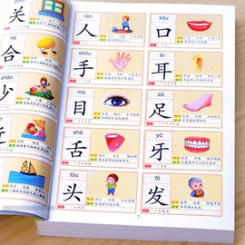 儿童识字大王3000卡片点读机早教发声书一年级认字有声神器幼儿园