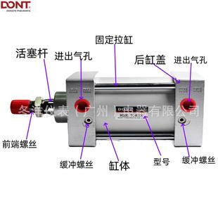 7CFN25 100 200 250带 8准0 150 DONT东特S2C标气缸SC80