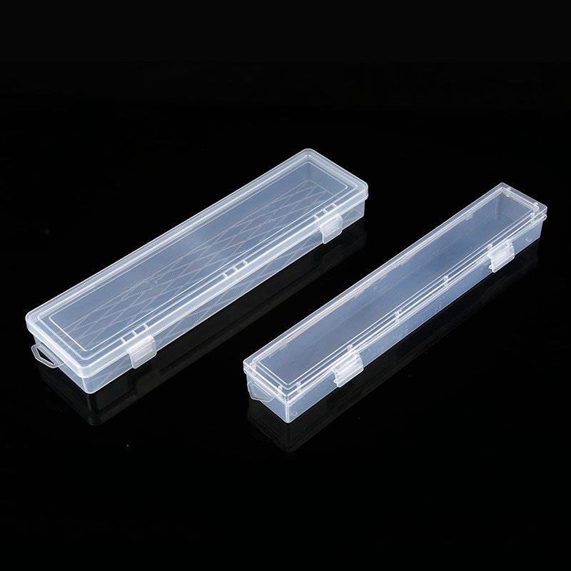 水粉笔盒 大号透明塑料水粉笔盒 水粉水彩笔油画笔盒 铅笔收纳盒