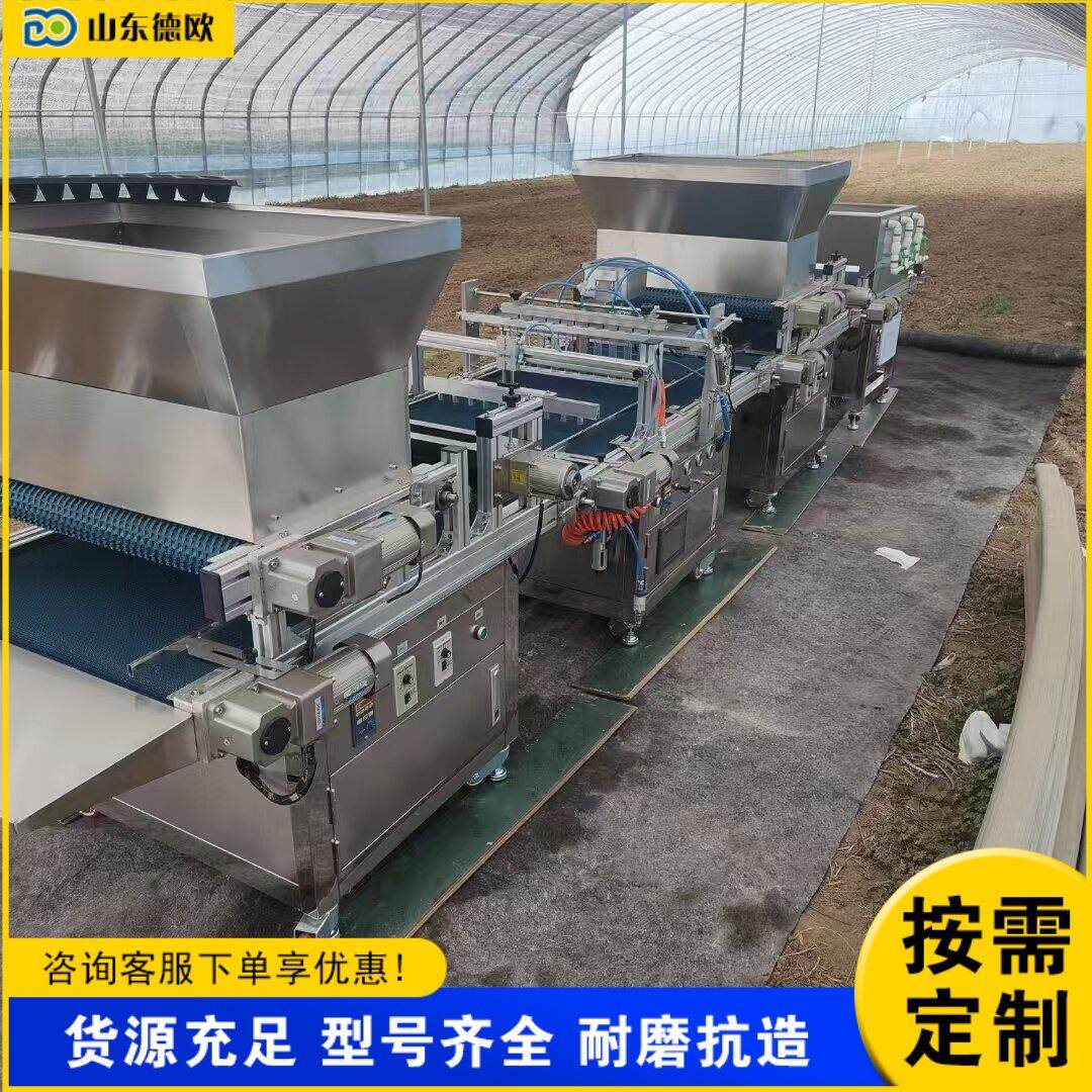 全自动穴盘播种育苗机 蔬菜辣椒番茄秧苗点播机器 园艺花卉种植机