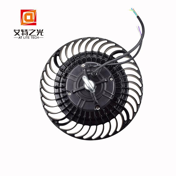 新款150Wled工矿灯精密压铸工艺路灯ufo外壳高光效飞碟灯外壳套件