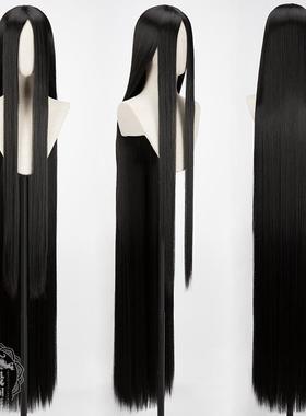 正品曼柒殿阁万用长直发150m装黑色白色银白色古长直发温丝c高cos