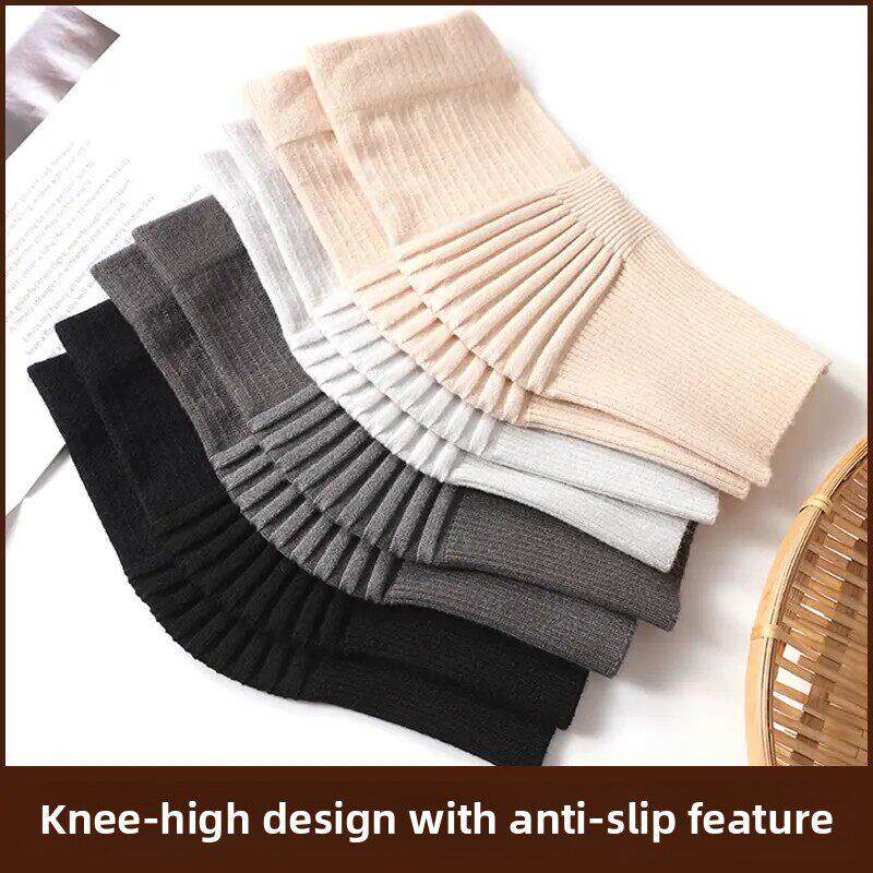 纯棉护膝夏季薄暖老冷腿冷保护男女膝关节夏季护腿睡觉