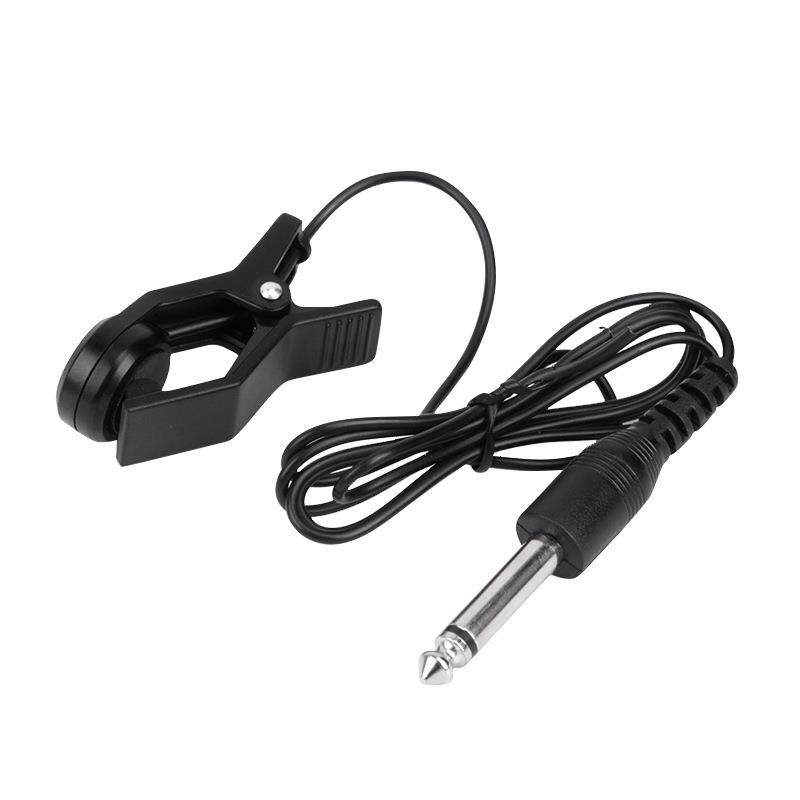 调音器拾音夹校音拾音线连接线小提琴二胡古筝吉他乐器调音器通用