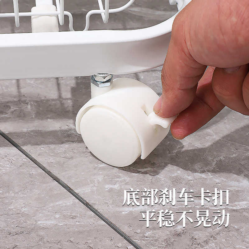 家用家用脏收纳推车衣篓篮篮洗衣万向衣分类收纳双层ins脏轮
