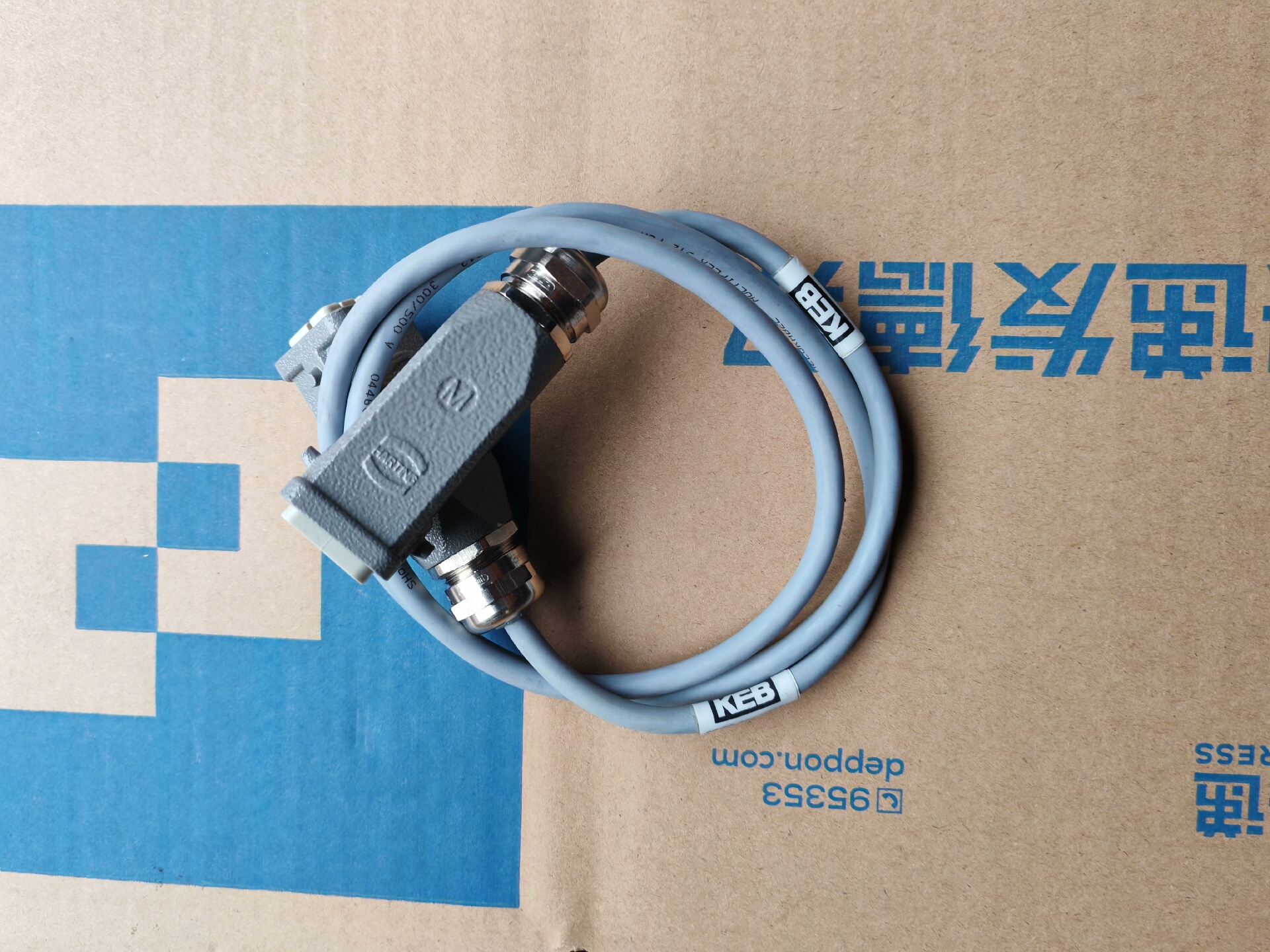 KEB科比连接线00.F5.000-WB01全新，实物拍照，