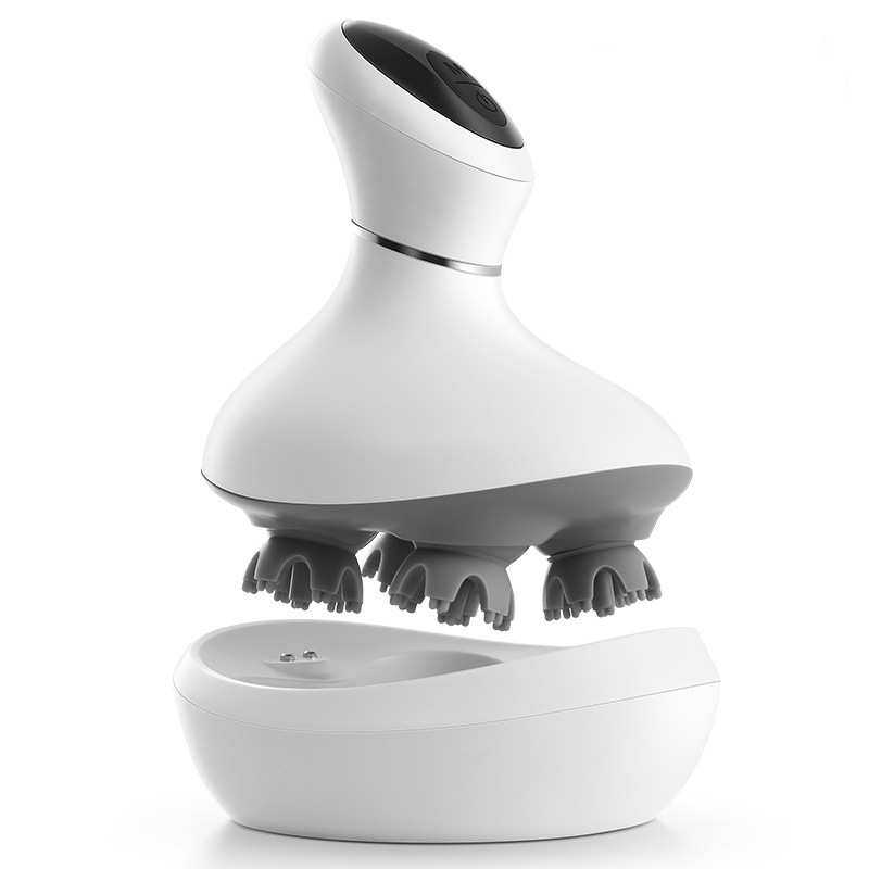 电动头部按摩器震动家用揉捏防水充电多功能放松头皮按摩仪,个人护理/保健/按摩器材,头部按摩器,淘宝优惠券,粉丝福利购,淘宝优惠卷