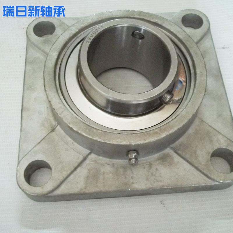 不锈钢外球面轴承SUCP204SVRGUC205206207P式耐磨耐高温立座轴承