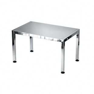 不锈钢置物架微波炉烤箱橱柜分隔层收纳架锅架桌面架子厨房置物架