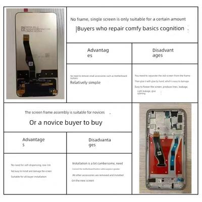 适用于bbbb6x屏幕组装M1804D2Se手机液晶显示器M1804D2Sc内、外屏带框