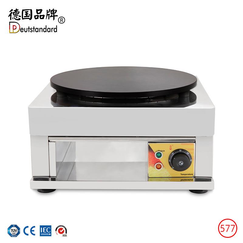 商用煎饼机电热班戟炉巧克力可丽饼设备山东杂粮饼机器卷饼机