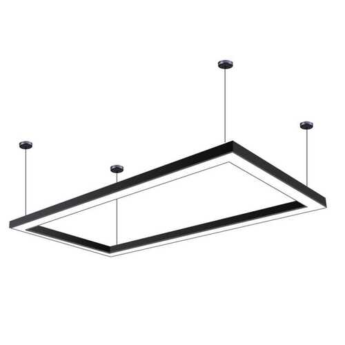LED长条灯办公室吊灯店铺商用超市健身房造型灯创意异形无缝拼接