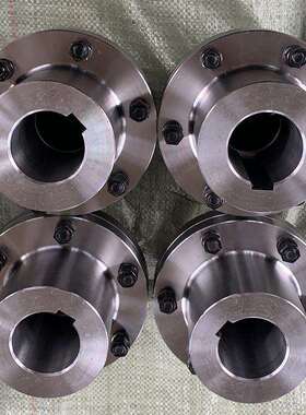 厂家加工YL凸缘加紧联轴器铝合金刚性单双膜片联轴器