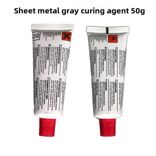 促销价包邮汽车原子灰钣金灰腻子通用快干型固化剂家具油漆70g