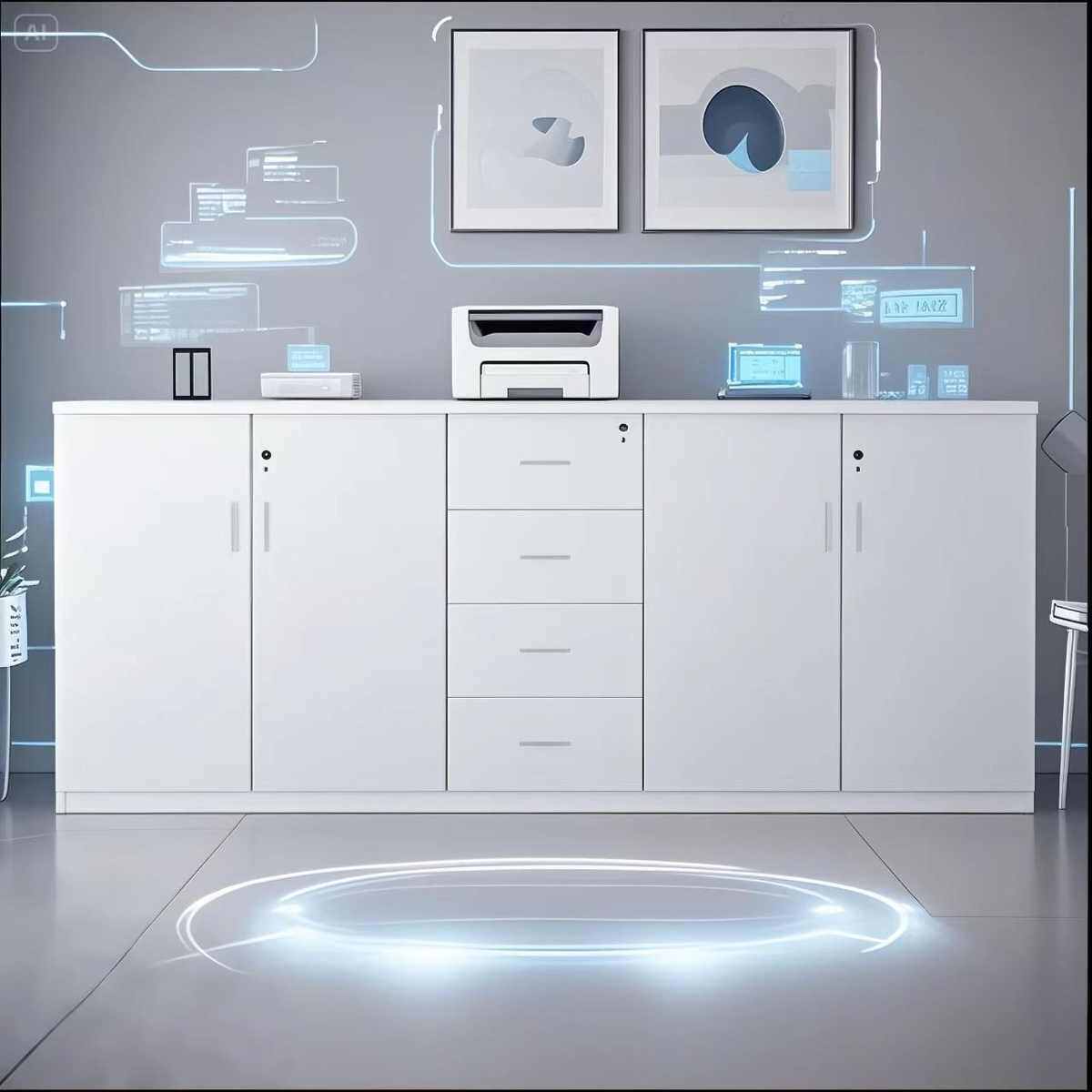 办公室矮柜文件柜落地花槽边柜隔断带锁资料置物储物柜木质长条柜,商业/办公家具,办公储物柜,淘宝优惠券,粉丝福利购,淘宝优惠卷