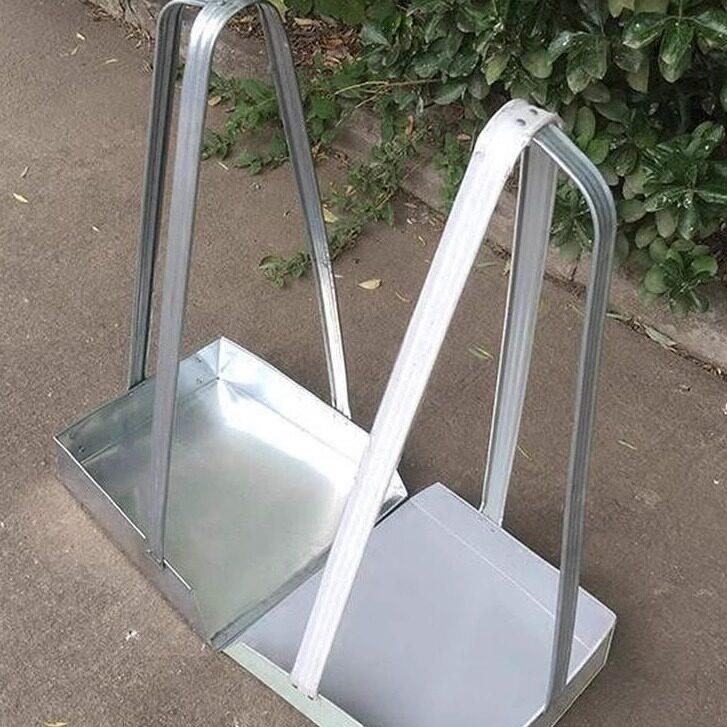 加厚铁簸箕单个户外工厂车间环卫庭院专用铁畚斗撮箕不锈钢垃圾铲