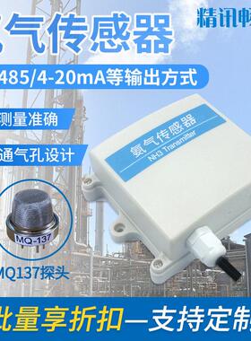 MQ137氨气传感器RS485输出壁挂式工业环境气体模组检测仪
