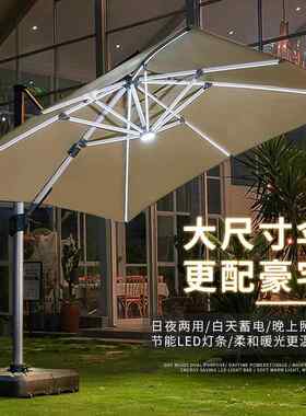 新款直销户外遮阳伞防雨防紫外线室外沙滩游泳池罗马伞花园露天大