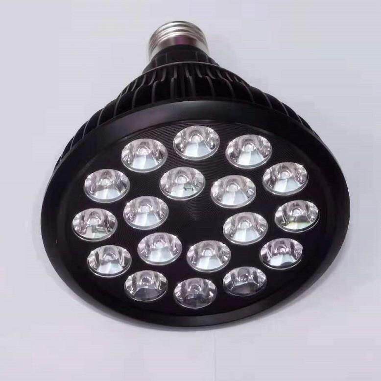 万GCX向夹54美黑灯PAR8灯蓝光紫光灯26/E27带桌E面夹子理疗灯泡