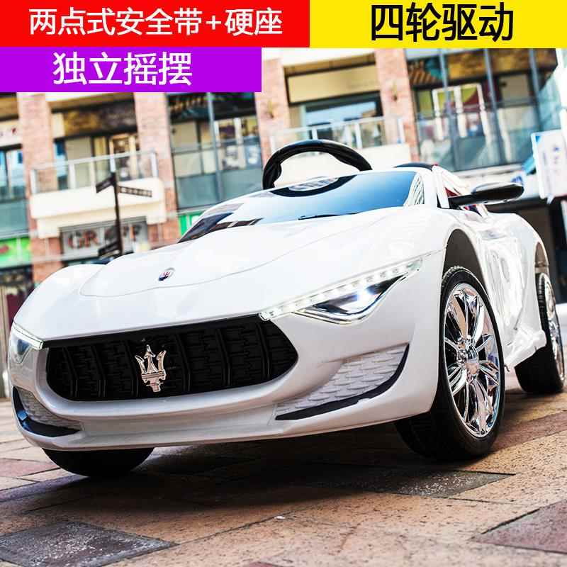 正品玛拉儿童电动车四轮车宝宝玩具车莎可坐蒂人汽遥控车男女小孩